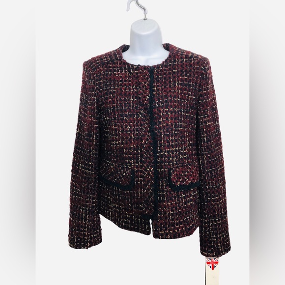 NWT Helene Berman London X Anthropologie Wool Blend Size M (srp $289) - Picture 3 of 12